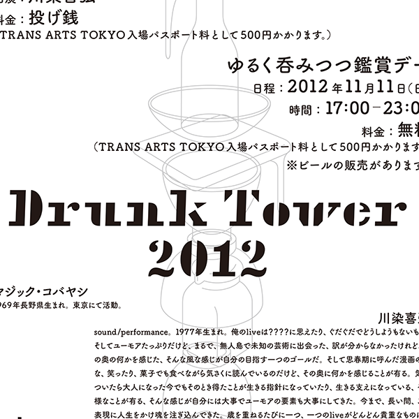 TRANS ARTS TOKYO2012 美学校イベント（D）